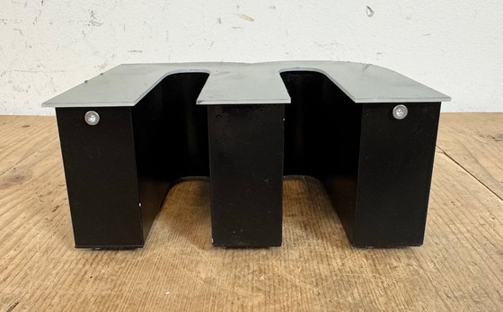 Image 1 of Vintage Grey Illuminated Letter M, 1970s