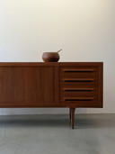 Ib-Kofod Larsen für Faarup Mobelfabrik Teak Holz Sideboard, Dänemark 1960er Jahre
