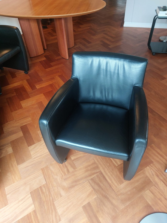 Image 1 of 4 sedie da pranzo Leolux Lapita (mobili)