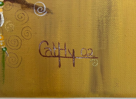 Donna africana di Cathy Savels – Dipinti e disegni, Wood, Canvas (photo 4 of 5)