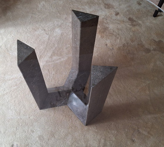 Retro Marble Dining Table Cattelan Italia 1980, Early Diapason Series (photo 9 of 16)