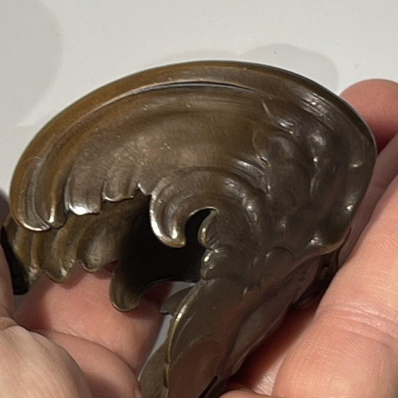 Bracciale Art Nouveau Gufo con Ali Spiegate Bronzo con Patina di Rame – Oggetti decorativi, Bronze, Copper (photo 8 of 10)