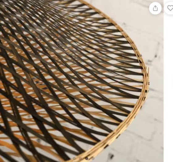 Kalimantan Bamboo Ceiling Light (Goods&Mojo) (photo 3 of 5)