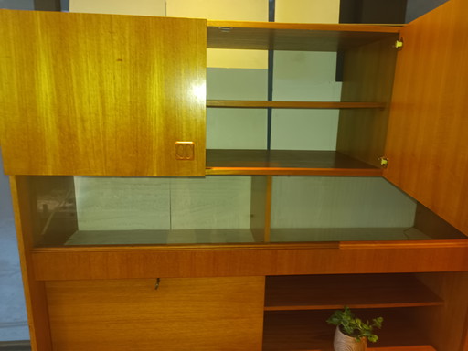 Mid century wandmeubel 