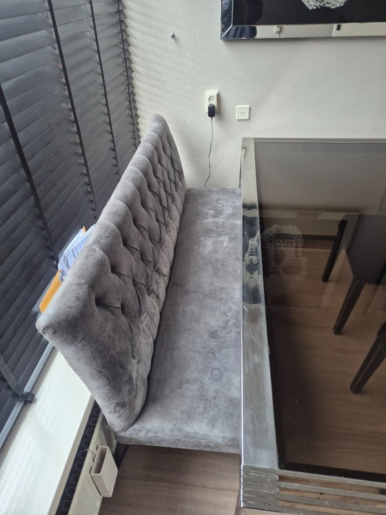 Image 1 of Eicholtz dining table and chairs plus Kare dining bench