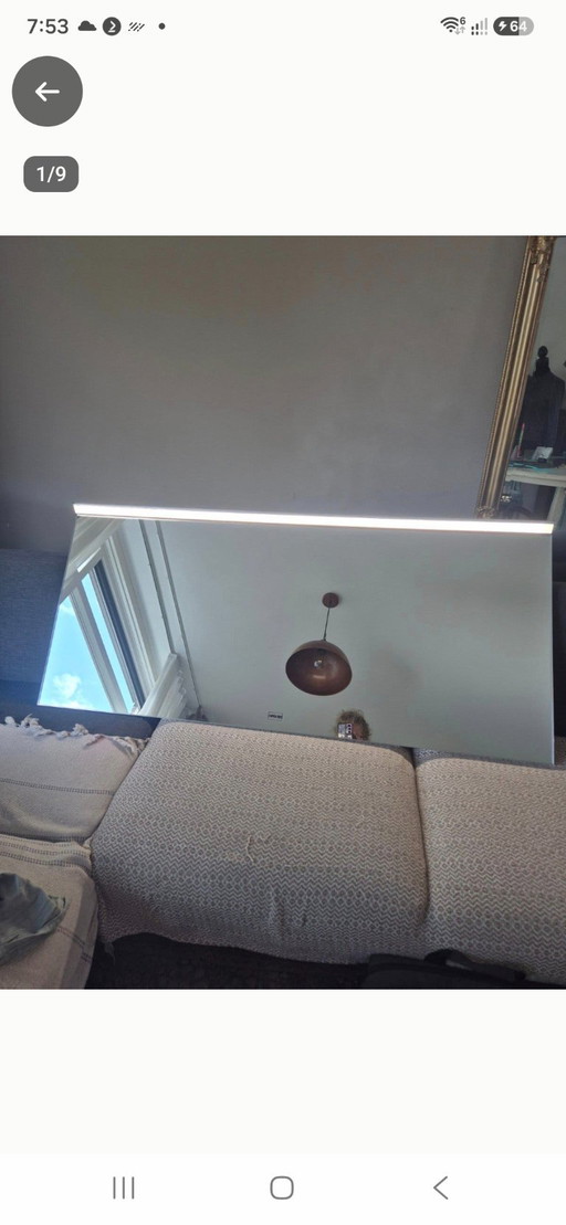 Luxury LED Bathroom Mirror 140x60cm