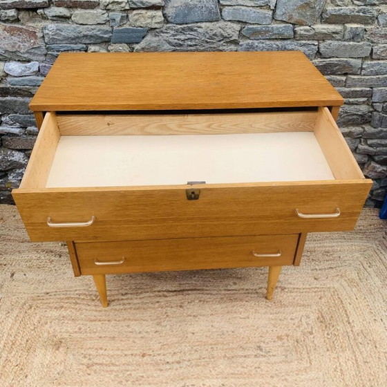 Cassettiere vintage a 4 cassetti – Anni '60/'70 – Legno (photo 11 of 15)