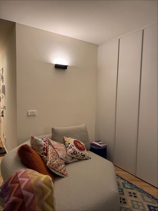 Applique murale Nemo Lighting ZENA noire L26 2700K 3000lm 30W