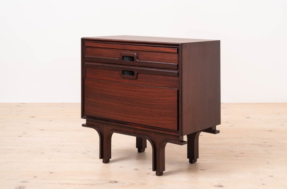 Coppia di comodini italiani attribuiti a Bernini, Italia, circa 1965 – Wood (photo 5 of 13)
