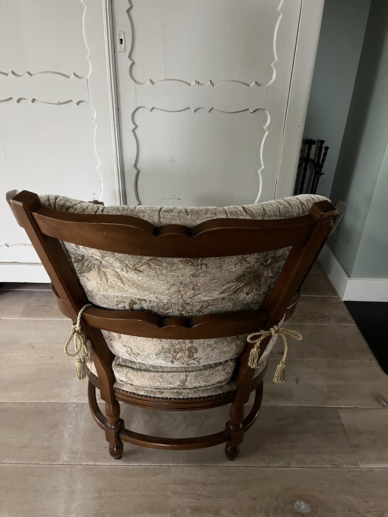 Image 1 of Giorgetti houten stoel