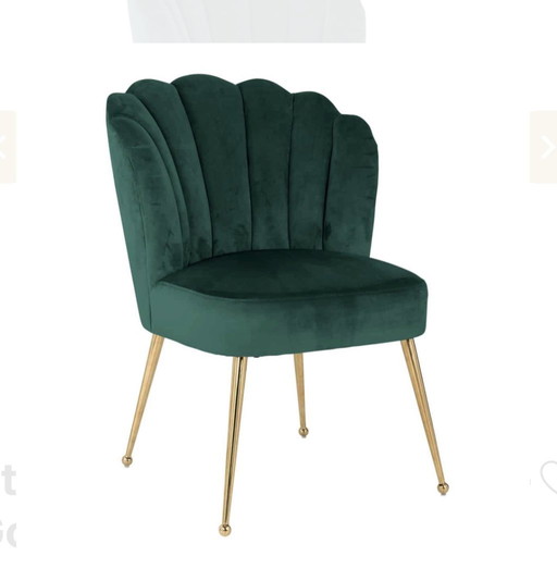 2 velvet Richmond chairs
