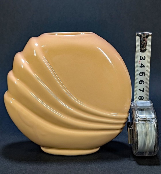 Image 1 of Vintage Italian Soliflore Vase in Ceramic - Art Deco 80's