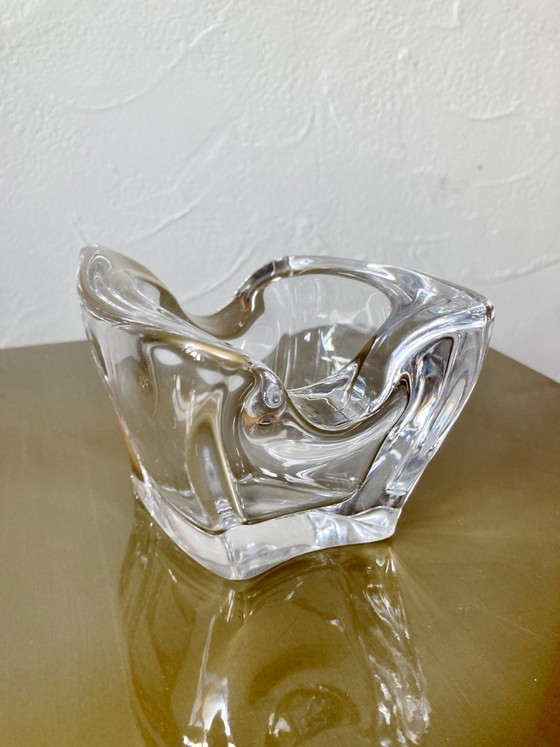 Image 1 of Posacenere in cristallo di Bayel (Francia), anni '70.