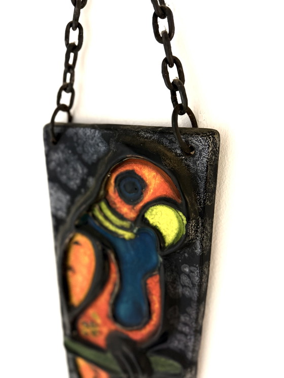 Image 1 of Vintage keramieken wandtegel, Carstens Luxus ‘60