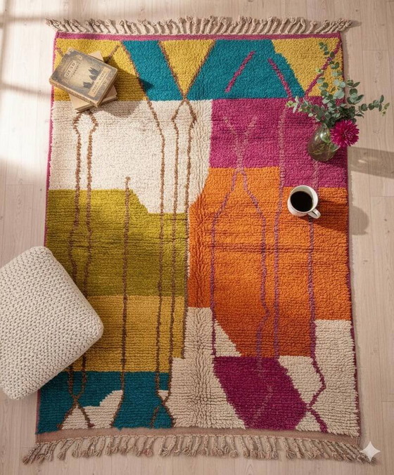Alfombra bereber marroquí 250cmx150cm – Wool, Bohemian (photo 5 of 5)