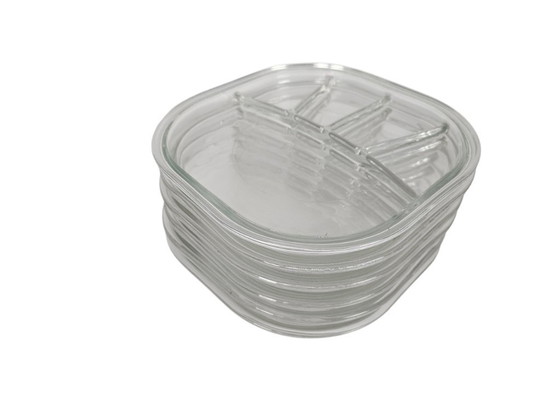 Image 1 of Italora Italia - Piatti per fonduta (6) – Joe Colombo – modello Arno - anni '60