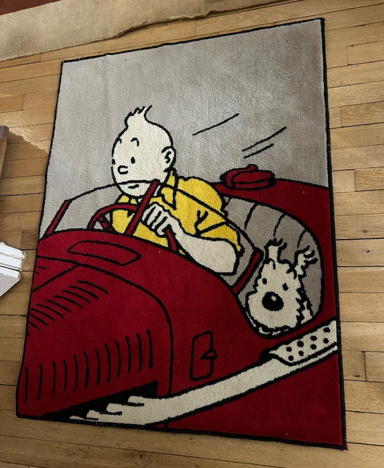 Tapis Tintin édité par Axis , 1994 – Wool (photo 11 of 11)