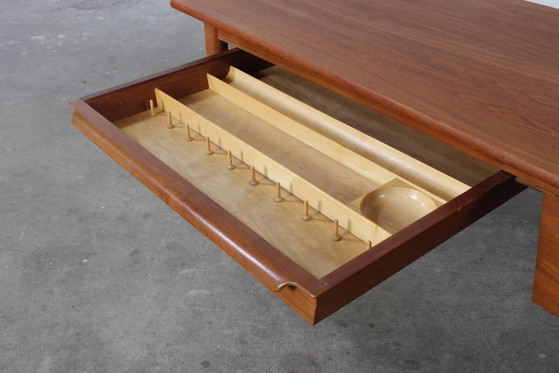Tavolino da caffè tavolo da cucito di Arne Wahl Iversen design danese teak – Iversen (Arne Wahl) (photo 10 of 18)
