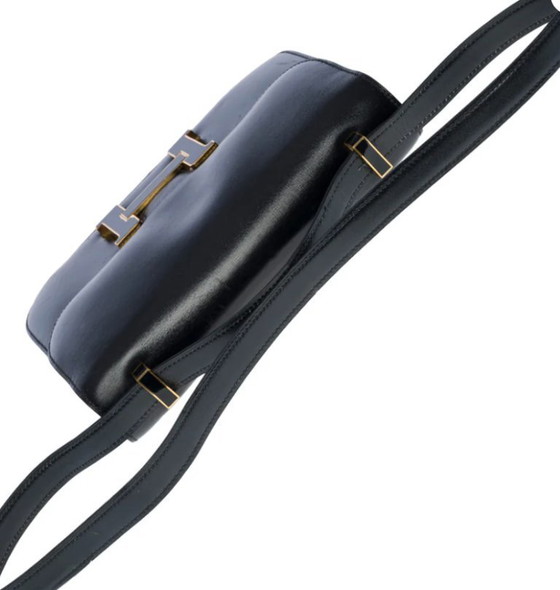 Image 1 of Borsa HERMES Constance en Cuir Noir - 101146