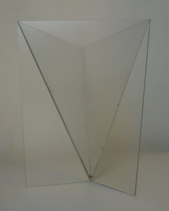 "Delta-Vase", Mart van Schijndel, 1981, Plexiglas, Holland – Vasi (photo 2 of 6)