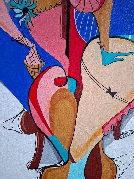 Image 1 of Maia Siradze Cubism woman