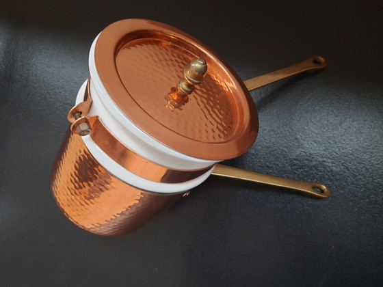 Image 1 of Au bain marie set in koper