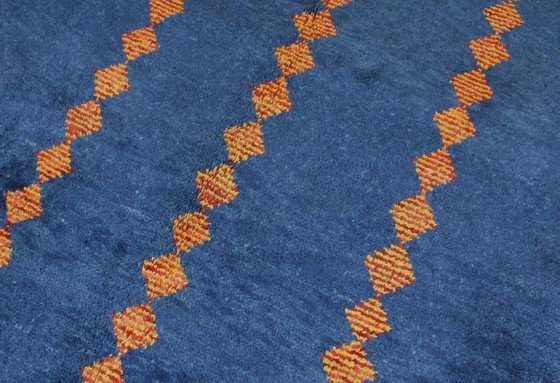 Image 1 of Original Perserteppich Gabbeh Ghashghai Orientteppich 193 cm x 153 cm Alt Natur