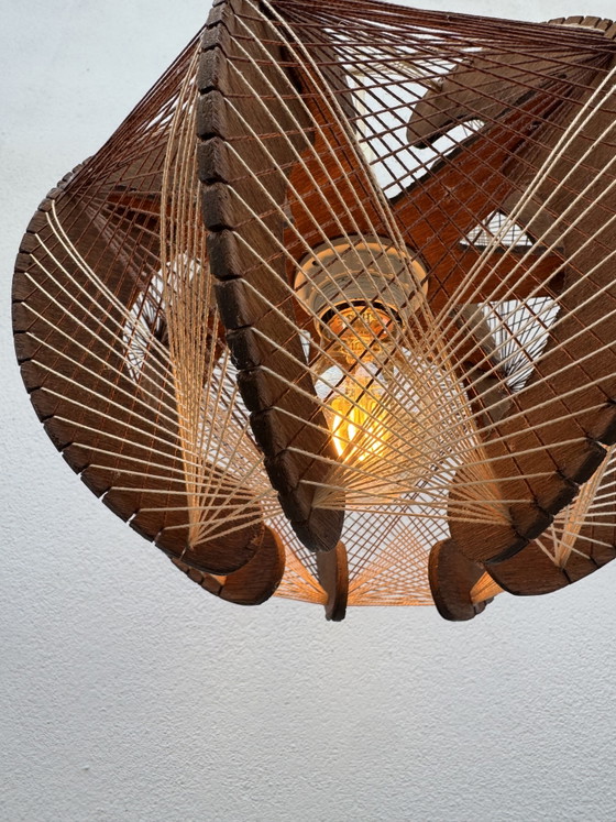 Lampada a sospensione stile scandinavo anni '60 – Lampade a sospensione, Legno (photo 8 of 12)
