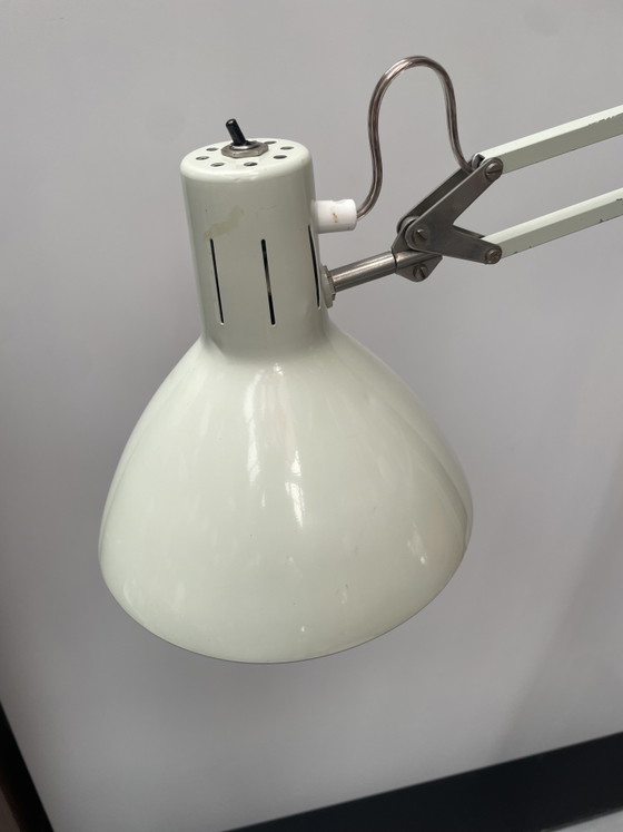 Hala Bureaulam Verrijdbaar, Jaren 70 – Vloerlampen, Metal, Chrome (photo 6 of 10)