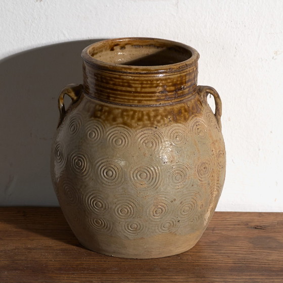 Jarrón antiguo chino de gres esmaltado – China, circa 1900 – Jarrones (photo 39 of 40)