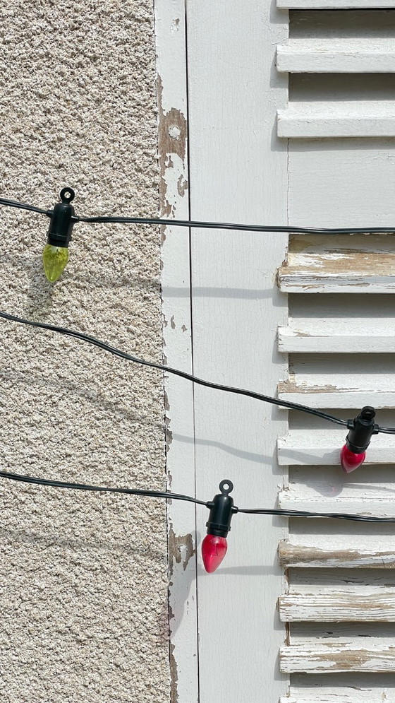 Image 1 of Ghirlanda vintage da esterno da 10 metri