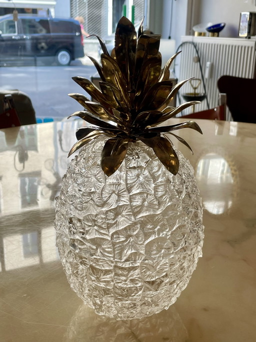 Zeer zeldzame Hans Turnwald ijskoeler/ijsemmer/ananas