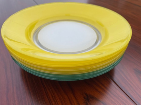 Image 1 of Suppenteller aus der Mitte des 20. Jahrhunderts von Duralex, 6er-Set, 1960er Jahre