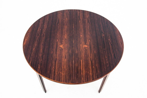 Image 1 of Round table with four chairs from the 1960s, Denmark. 