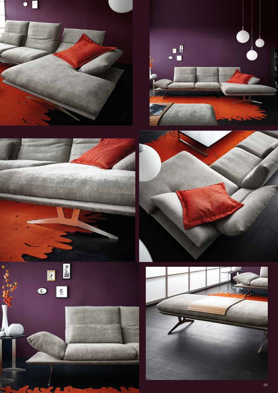 Image 1 of Canapé d'angle design Koinor Francis avec méridienne (314 x 159)