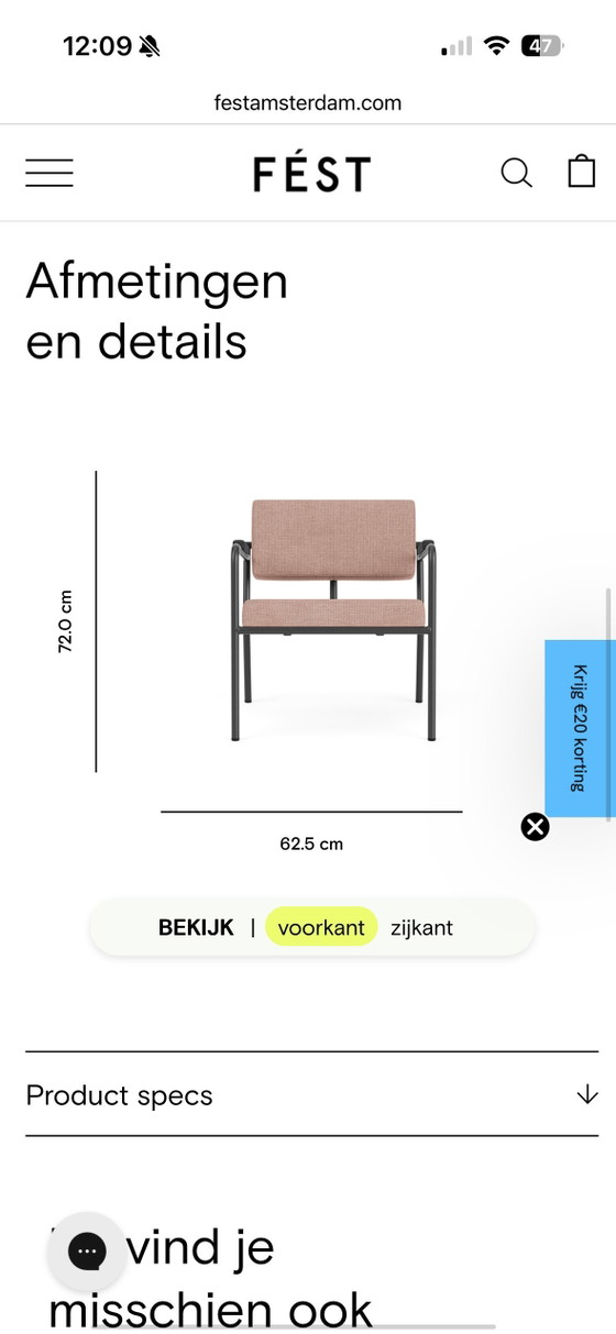 Image 1 of FEST Monday Lounge Chair
