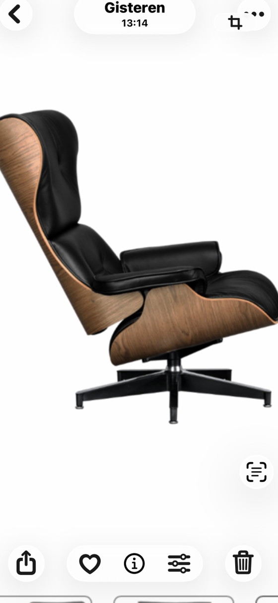 Poltrona con poggiapiedi – Poltrone, Leather (photo 3 of 6)