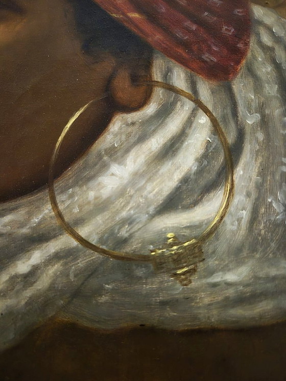 Image 1 of Luis Anglada Pinto - Young Asian woman with bare breasts