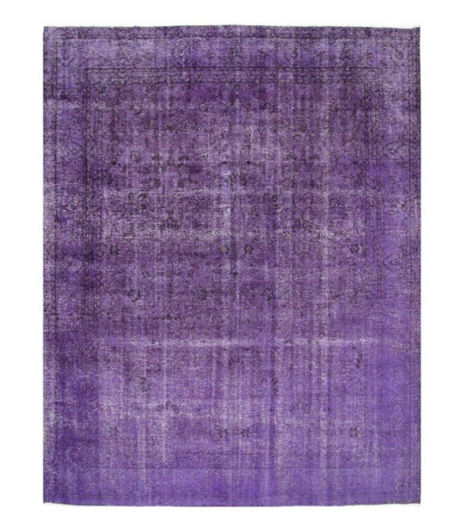 Orientalische Handgeknüpfter Vintage Art Klassik & Relief Design 367 x 291 cm Lila Farbe