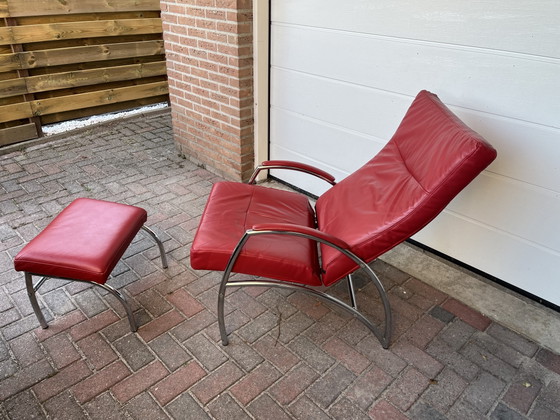 Image 1 of Sessel mit Fußhocker und Liegefunktion