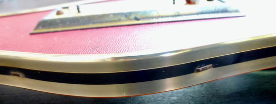 Image 1 of Vintage Banjo barometer, thermometer and hygrometer.