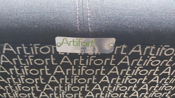 Three-seater designer sofa by Artifort in good condition – Metal, Textile (photo 2 of 5)