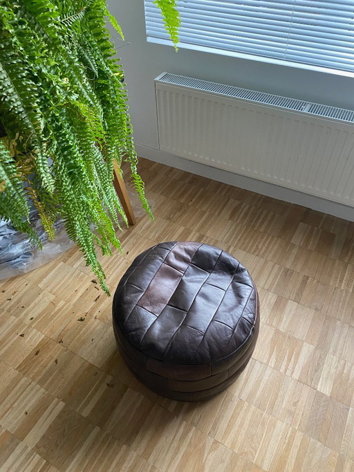 Vintage Patchwork poef