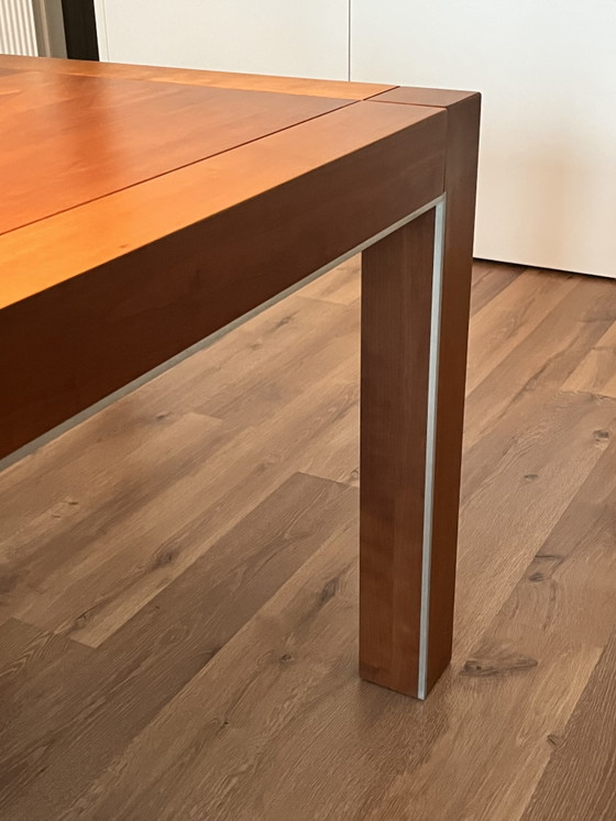 Two Design Tables Van Gaasbeek & Van Tiel Steel – van Giesbeek & Van Tiel, Dining tables, Wood (photo 4 of 5)