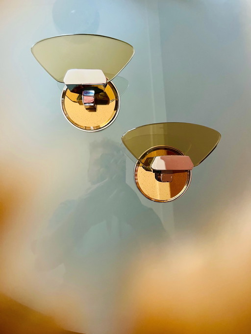 Veca Fortana Arte crochets muraux italiens '70s