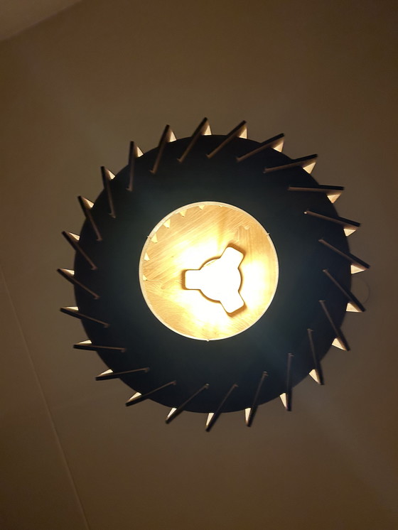 Image 1 of Samosa Solid Wood Lamp