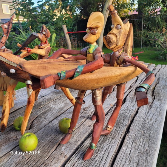 Image 1 of Obra de arte en madera - Criaturas de barco