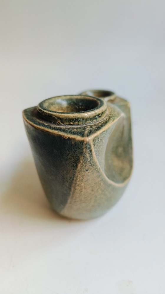 Image 1 of Keramiek Vintage Kandelaar Scorewald