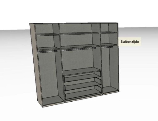 Nolte Horizont 100 kledingkast