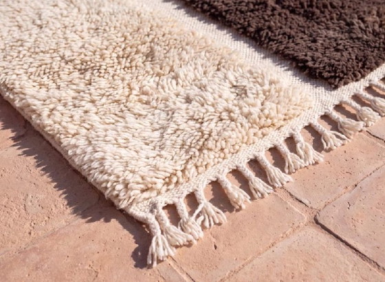 Handmade brown wool Berber rug 200/300 – Rugs & carpets (photo 3 of 5)